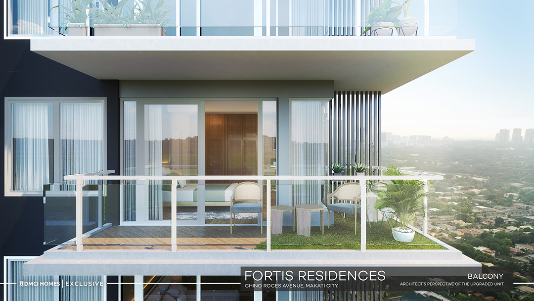 Fortis Residences Official Website 3BR Balcony