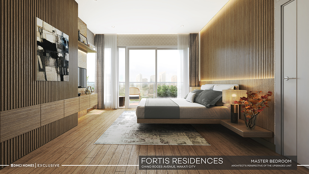 Fortis Residences Official Website 3BR Masterbedroom