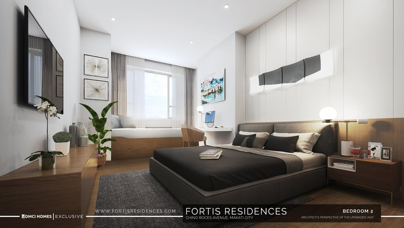 Fortis Residences - 2BR Bedroom