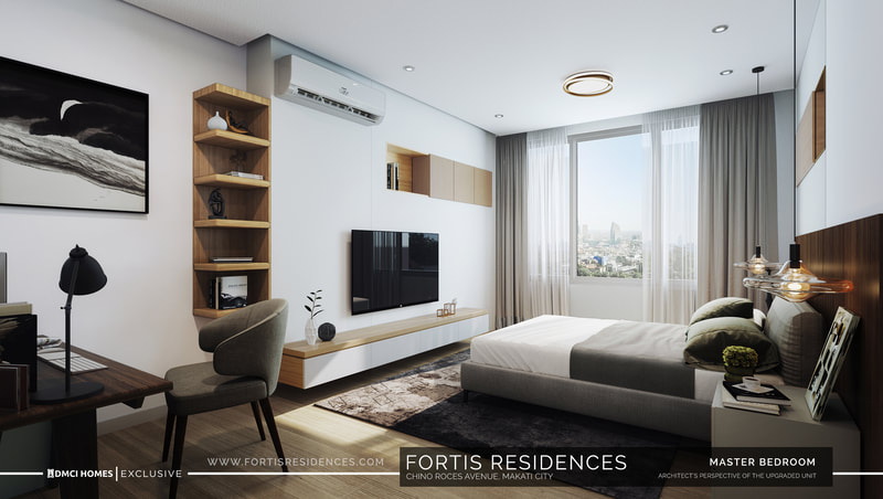 Fortis Residences - 2BR Master Bedroom