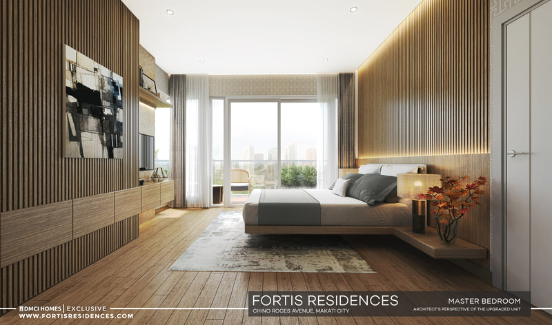 Fortis Residences - 3BR Master Bedroom