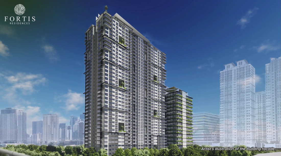 Fortis Residences Building Perspective