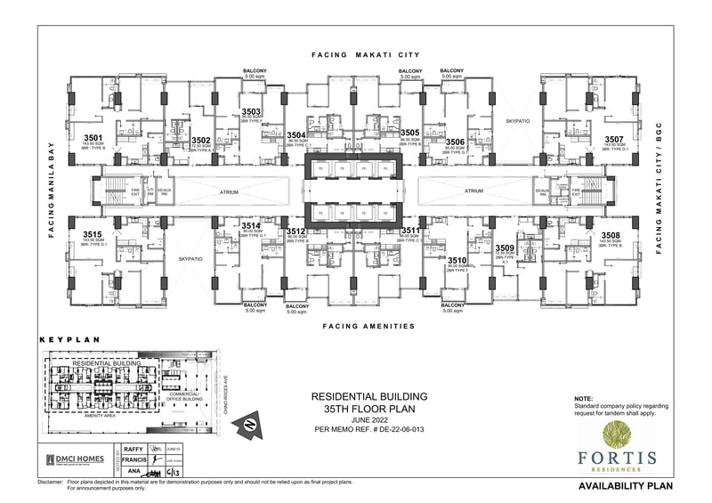 Fortis-Residences-Residential-Building-35th-Floor-Plan